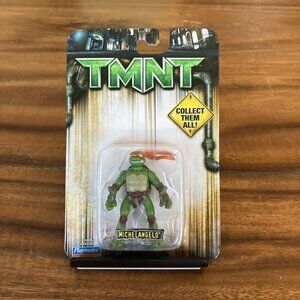 TMNT Michelangelo Mini Action Figure Toy 2006 Playmates - New